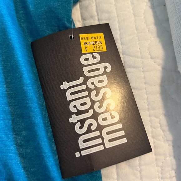 Instant Messge Racer Back Tee - Picture 2 of 3